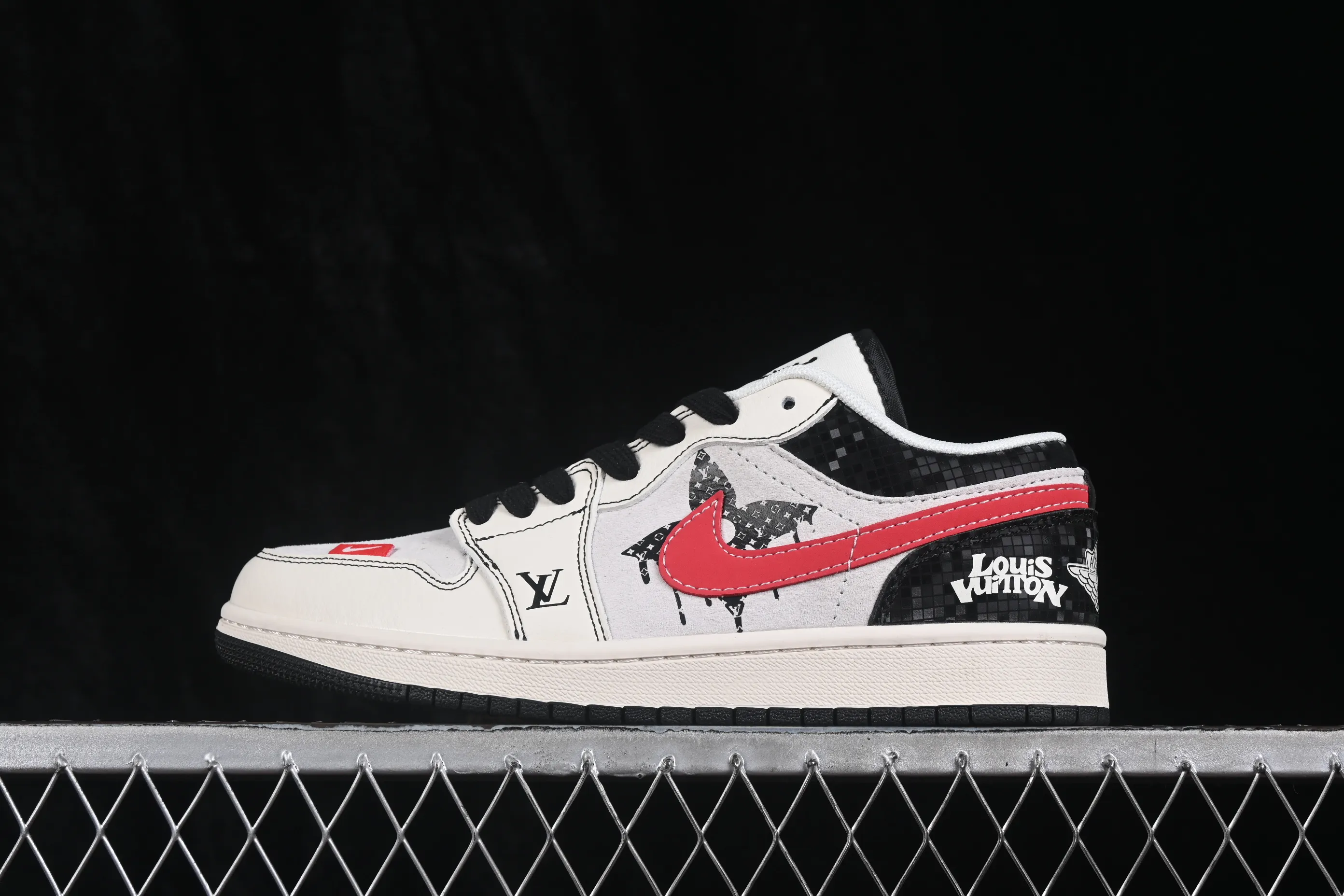 All categories Air Jordan Jordan series basketball shoes Air Jordan 1 Low High-end customized low-top sneakers Air Jordan 1 Low OG SP AJ1 Joe 1 joint model low-top cultural casual sneakers CW6688-106